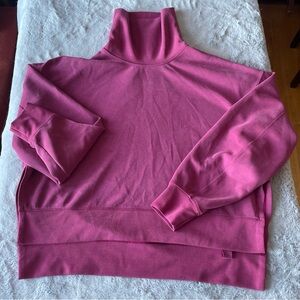 Lululemon Pink Women's turtleneck pullover size 8